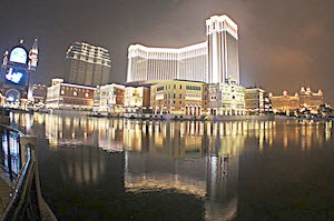 Gambling in Asia Represented by The Venetian Macau 